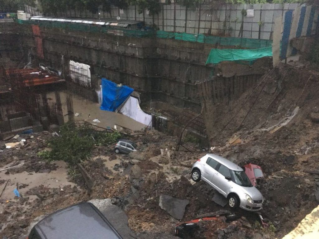 Lloyd's Estate compound part caves in, residents trapped 