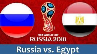 Russia vs Egypt, FIFA World Cup, Live Scorecard, Latest Match Stats and Goal Updates