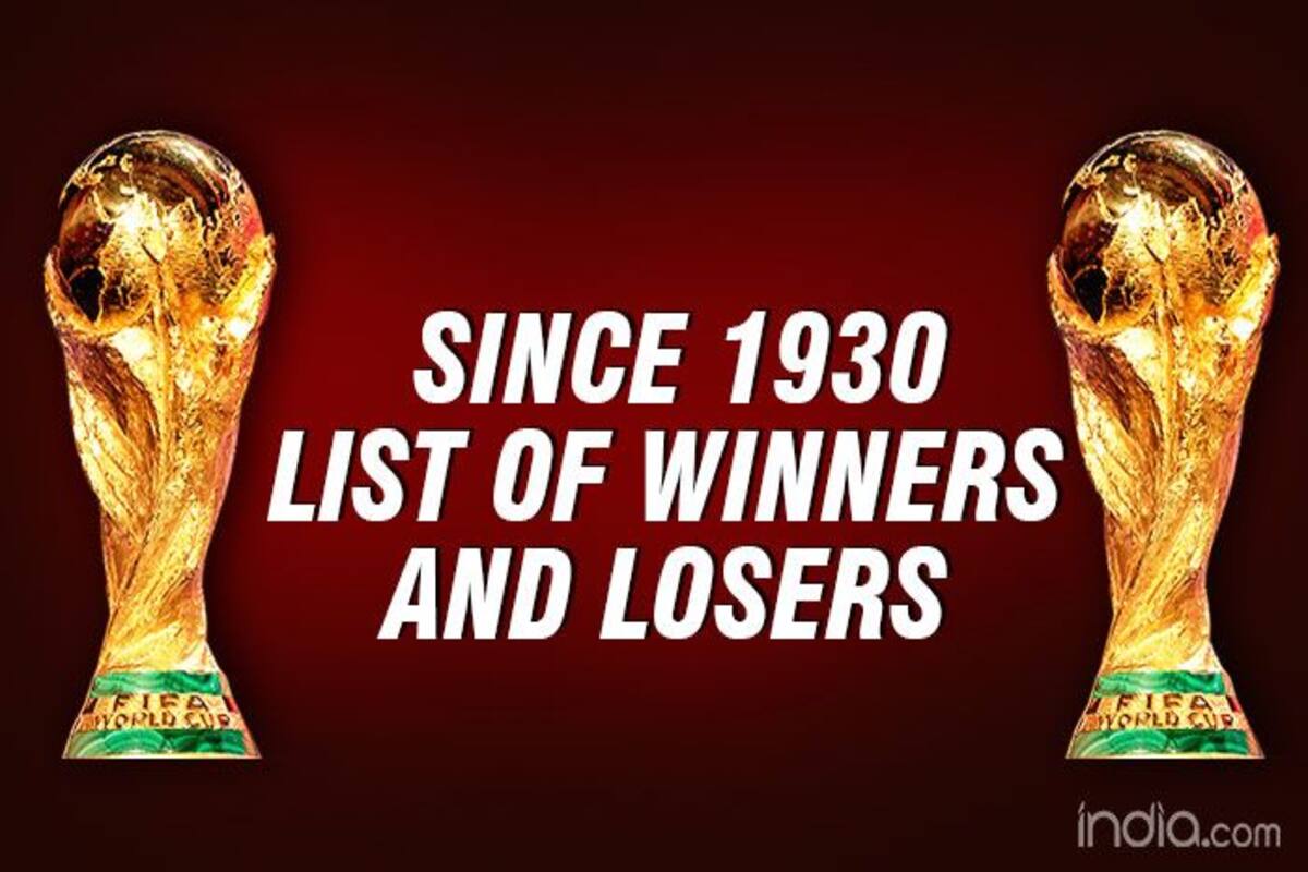 Know FIFA World Cup Winners List: By Years from 1930 to 2018