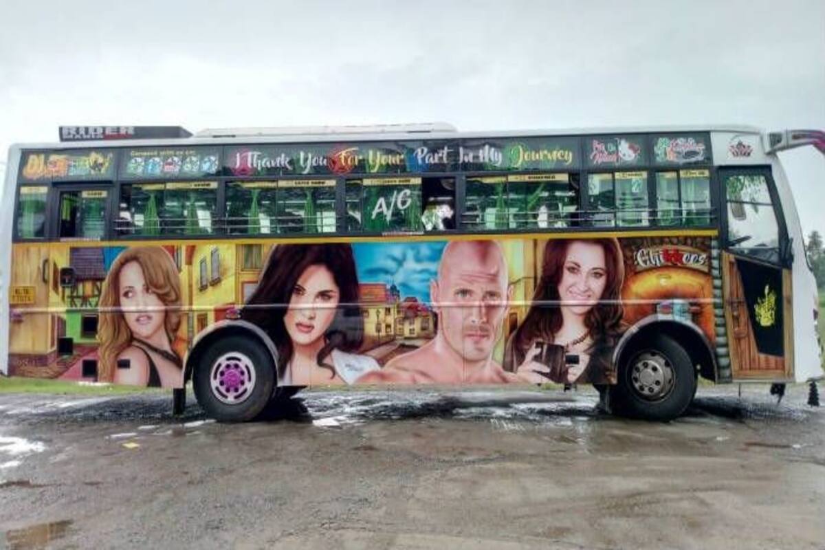 Sunny Leone, Mia Khalifa And Other Pornstars Painted on Kerala Bus Leaves  Twitterati in Splits | India.com