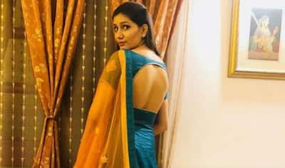 Haryanvi Sensation Sapna Choudhary Looks Sexy in Blue Backless Lehenga-View  Pictures | India.com