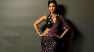 Shilpa Shetty Looks Her Sexiest Best as India Couture Week Showstopper in Metallic Plum Saree – View Pictures Shilpa Shetty Looks Her Sexiest Best as India Couture Week Showstopper in Metallic Plum Saree – View Pictures