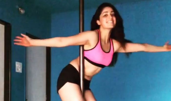 Watch: yami gautam swirls like a bird in this pole dancing video