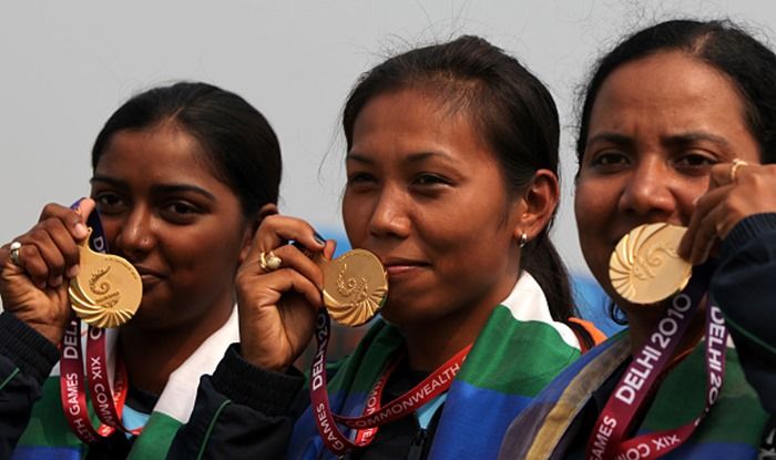 Indian Womens Compound Archery Team Create History Ahead Of Asian Games Climb To Top Spot In 4161