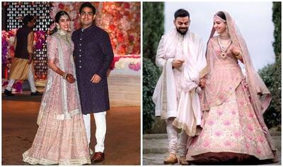 sachin and babi light blue dress Here's How Much Anushka Sharma's Engagement Ring Costs main image 0