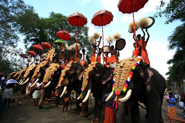 Thrissur Pooram 2017 celebration in Kerala | India.com