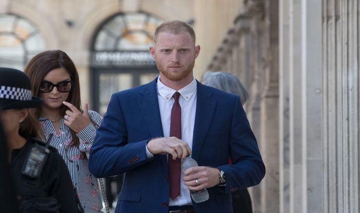 Ben Stokes walks into Bristol Crown Court on August 6, 2018 in Bristol_Getty