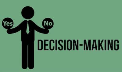 saying yes/no in decision making