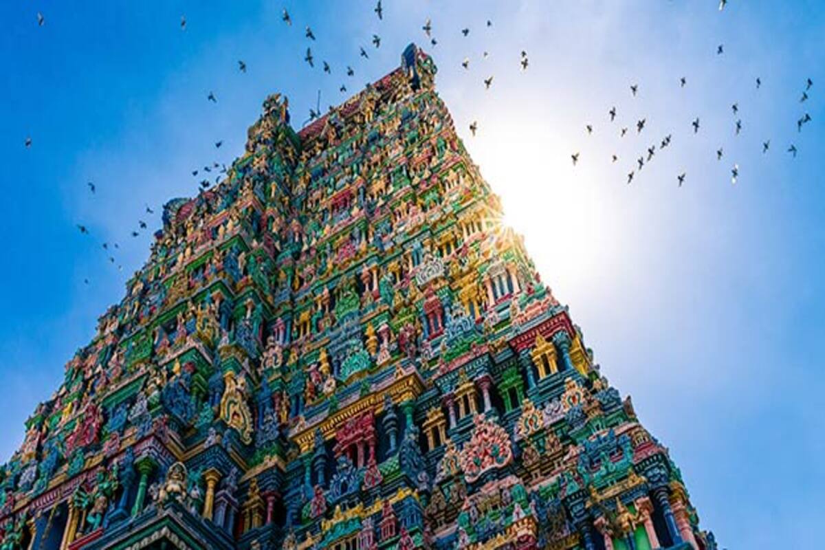 India - Tamil Nadu - Madurai - Meenakshi Temple - Hanuman …