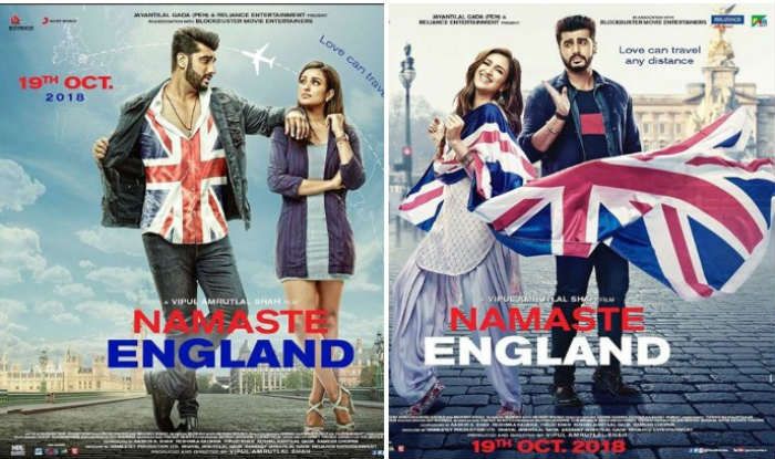 Namaste England Poster Out Arjun Kapoor And Parineeti Chopra S Love   Namaste London 