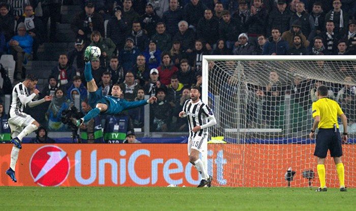 Champions League: Cristiano Ronaldo’s Bicycle Kick Against Juventus ...