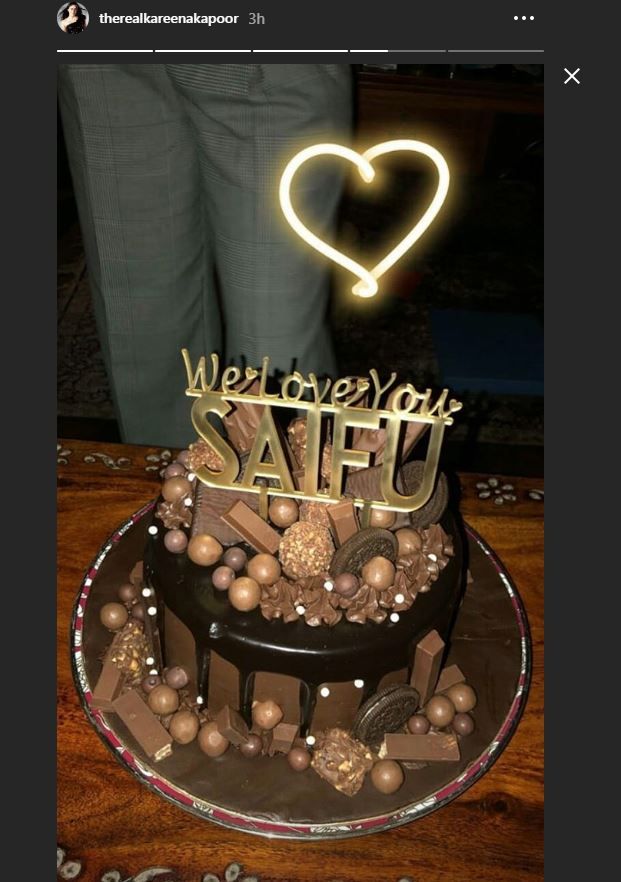 saif ali khan cake