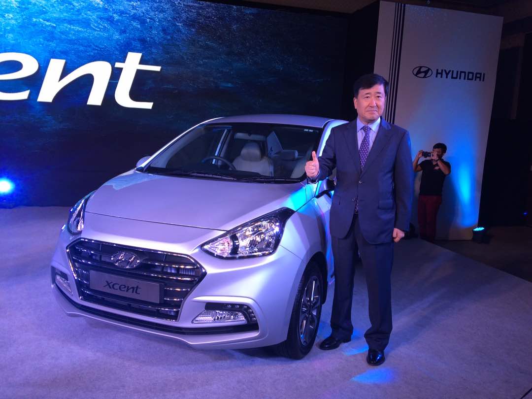 2017 Hyundai Xcent launched in India at INR 5.38 lakh Price, Features