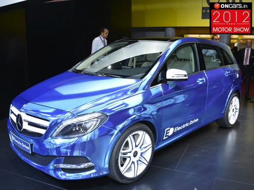 2012 Paris Motor Show – Mercedes Benz B-Class Electric Drive Concept ...