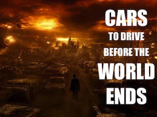 Cars to drive before the world ends on 21 December 2012