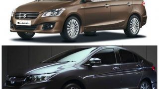 Maruti Suzuki Ciaz Vs Honda City 2017: Price in India, specification and features Maruti Suzuki Ciaz Vs Honda City 2017: Price in India, specification and features
