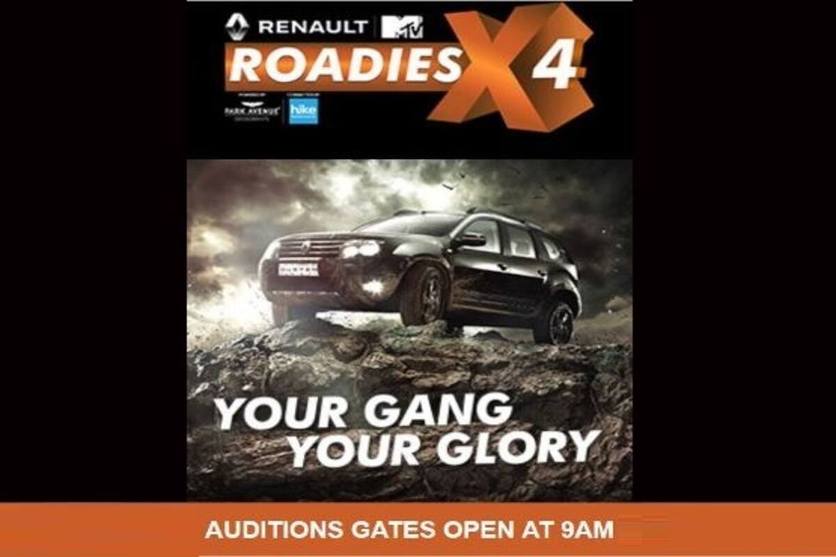 Renault Duster Becomes The Official Sponsor For Mtv Roadies X4 Auditions Begins From November 19 India Com Get ready for the audition of mtv roadies x4 (season 13) 2015. mtv roadies x4 auditions begins
