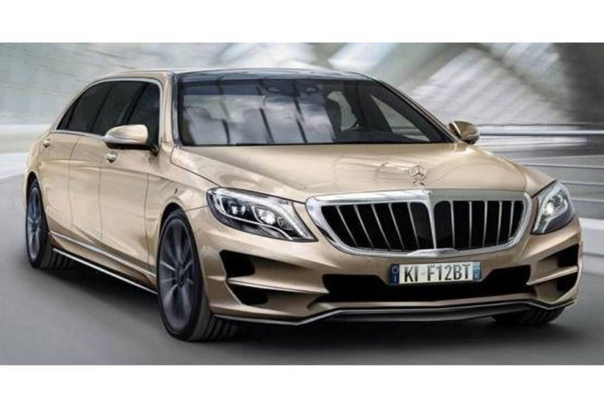 Mercedes Benz S Class Xxl Ares Atelier Displays Its Own Version Of The S Class Pullman Before The Unveiling Of The Original India Com
