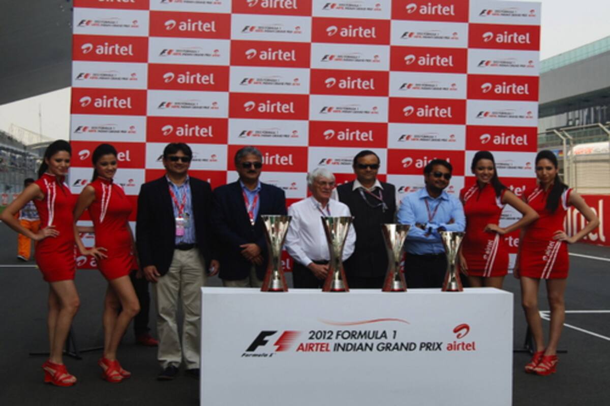 Airtel Indian Grand Prix 2013 - Trophy and costume design revealed