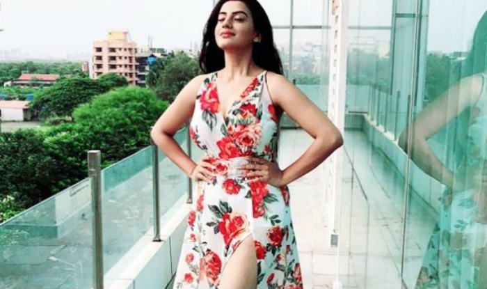 Bhojpuri Sensation Akshara Singh Looks Hot in a Long Floral Dress – See ...