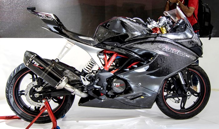 TVS Akula 310 (Apache RR 310 S) India launch soon; Expected price ...