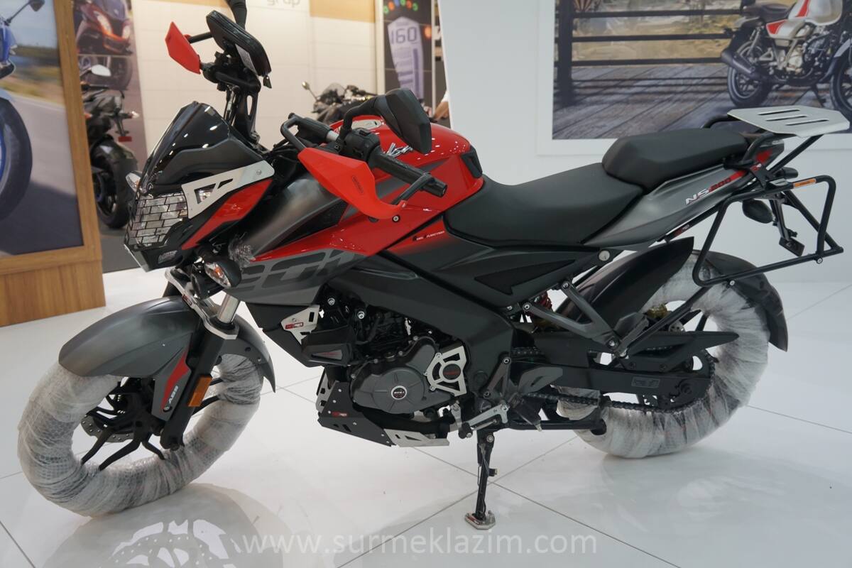Bajaj Pulsar Ns 200 Adventure Version Showcased At Motobike