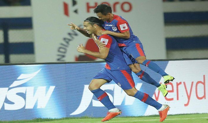 Indian Super League Season 5 Bengaluru FC Begin ISL Season 5 With 1 0 Win Over Defending Champions Chennaiyin FC Miku Scores India