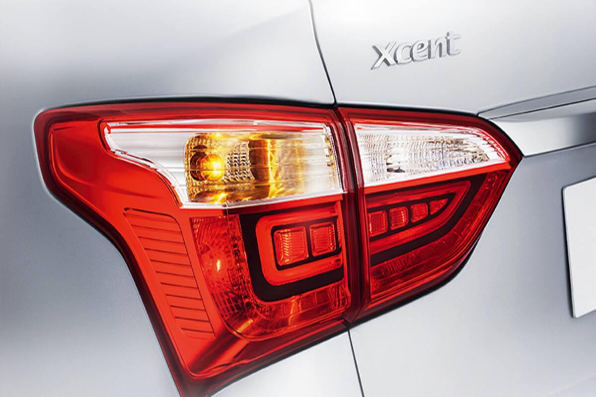 Xcent back hot sale light price