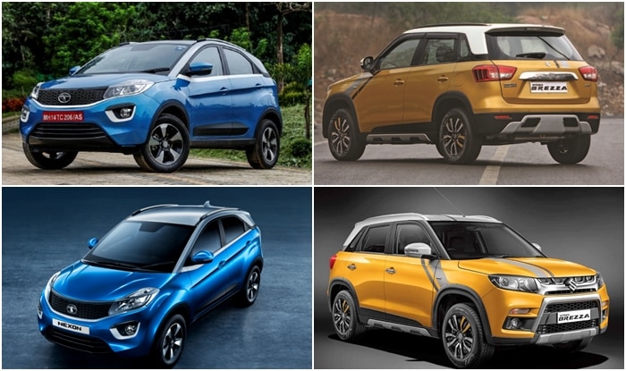 Tata Nexon vs Maruti Vitara Brezza – Comparison: India Price, Specs ...