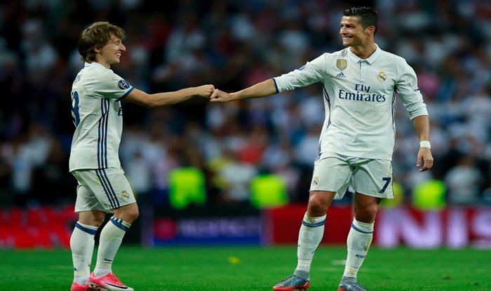 File Image of Cristiano Ronaldo and Luka Modric_Getty