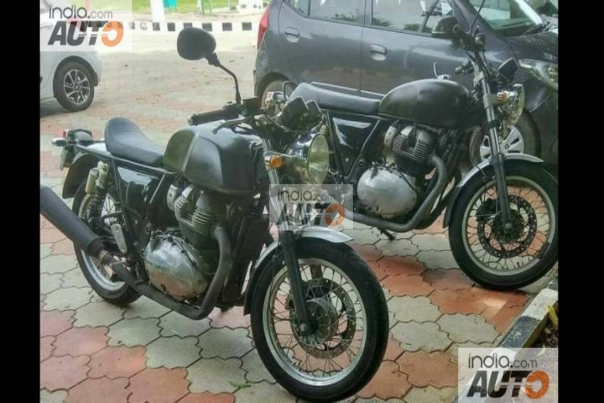 Royal Enfield Continental Gt 750 Classic 750 Interceptor Parallel Twin Spied Ahead Of India Launch Price Images Top Speed Specification India Com