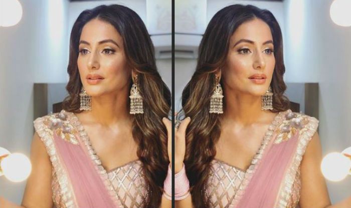 Bigg Boss 11 Contestant Hina Khan Looks Smoking Hot in Pastel Pink ...