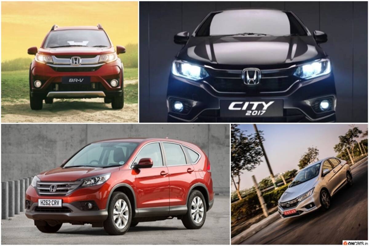 Gst Effect Honda City Br V And Cr V Prices Hiked By Up To Inr 000 India Com