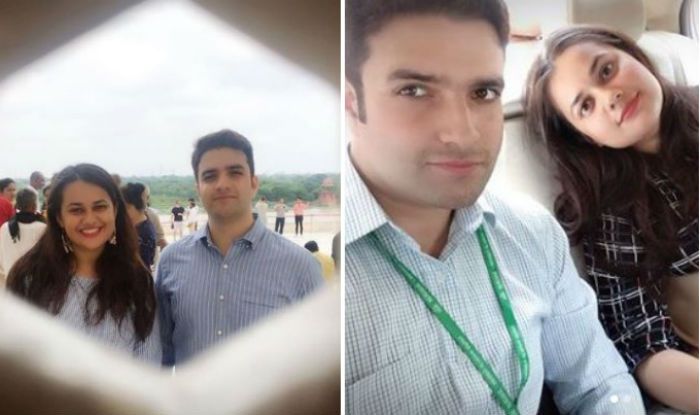 IAS Couple Tina Dabi And Aamir-ul-Shafi Look Adorable as They Strike a Pose Together For a Selfie – See Pictures IAS Couple Tina Dabi And Aamir-ul-Shafi Look Adorable as They Strike a Pose Together For a Selfie – See Pictures