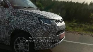 Mahindra KUV100 facelift to get smaller headlamps, restyled bumper & new alloy wheels Mahindra KUV100 facelift to get smaller headlamps, restyled bumper & new alloy wheels