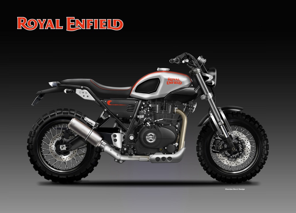 2022 Royal Enfield Himalayan Scram 411 Right Side  AUTOBICS