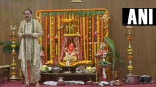 Ganesh Chaturthi Live Updates: Cricketer Brett Lee, Vice President Venkaiah Naidu And Other Leaders Celebrate Ganeshotsav Ganesh Chaturthi Live Updates: Cricketer Brett Lee, Vice President Venkaiah Naidu And Other Leaders Celebrate Ganeshotsav