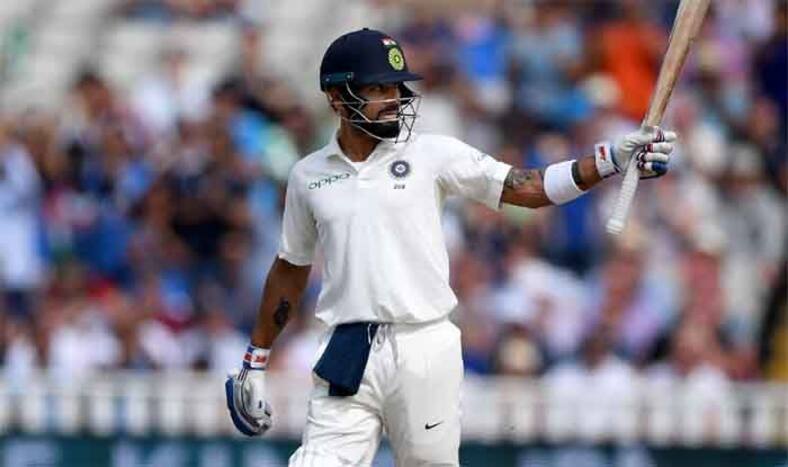 LIVE Cricket Score India vs West Indies 2018, 1st Test Day 2 at Rajkot: Virat Kohli Smashes 24th Test Hundred, Rishabh Pant Nears Another Ton as India Continue to Dominate