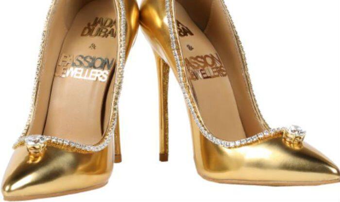 World’s Most Expensive Footwear Made From Real Gold And Diamond Worth ...