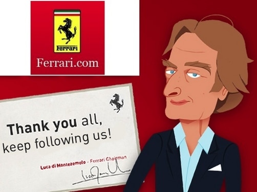 Ferrari Celebrates A Facebook Milestone (video) | India.com