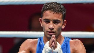 Amit Panghal Reaches Quarterfinals of World Military Games Amit Panghal Reaches Quarterfinals of World Military Games