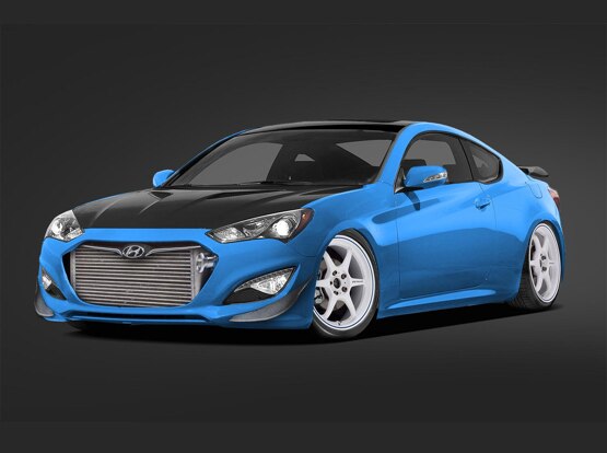 Hyundai brings 1,000HP Genesis Coupe to the 2013 SEMA Motor show ...