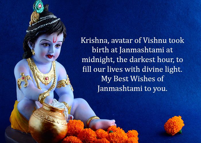 Krishna Janmashtami 2018 Happy Krishna Janmashtami Messages Whatsapp