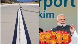 सिक्किम को मिला पहला हवाई अड्डा, पीएम मोदी ने कहा- पूर्वोत्तर को बनाएंगे देश के विकास का पहिया सिक्किम को मिला पहला हवाई अड्डा, पीएम मोदी ने कहा- पूर्वोत्तर को बनाएंगे देश के विकास का पहिया