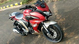 Yamaha Fazer 250 spotted completely undisguised in red colour; Launch in October 2017 Yamaha Fazer 250 spotted completely undisguised in red colour; Launch in October 2017