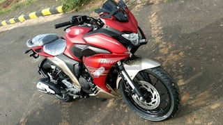 Yamaha Fazer 250 spotted completely undisguised in red colour; Launch in October 2017