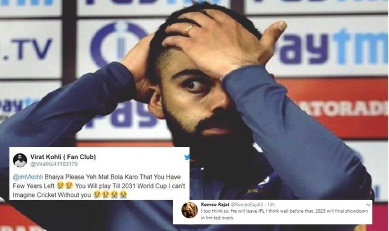 India vs West Indies 1st ODI: Virat Kohli's Retirement Comment After Slamming 36th Century Has Made Cricket Fans Unhappy,  Stop Playing Indian Premier League Says Fans