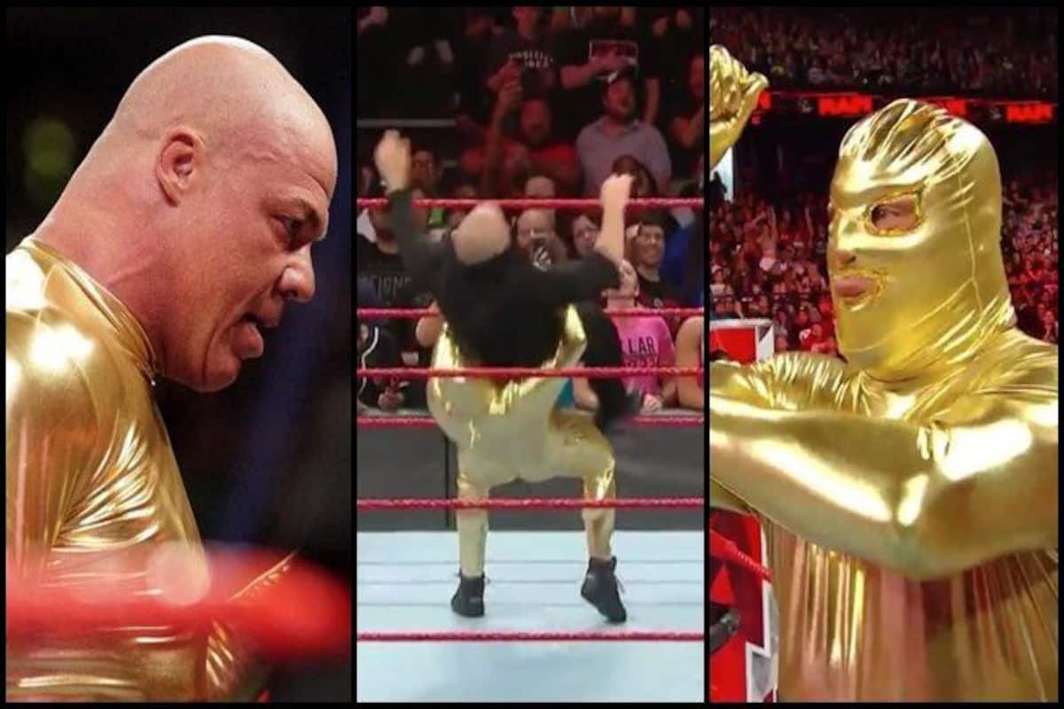 WWE Star Kurt Angle Returns on RAW to Take on Baron Corbin, John Cena Next  in Crown Jewel — WATCH 