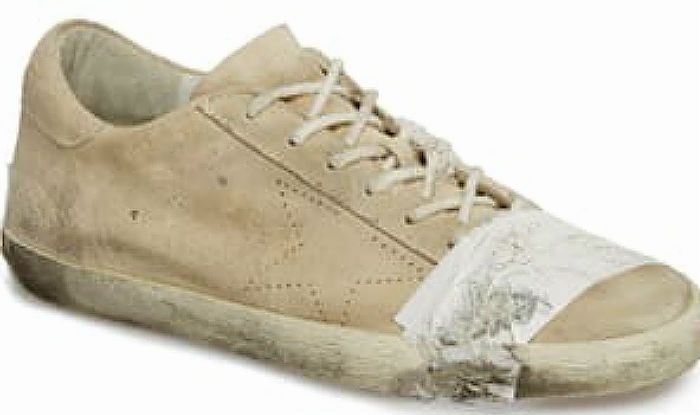 Golden Goose distressed shoes