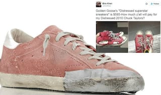 Golden Goose Sells Shoes With 'Hold-it-all' Together Tape; What'll we Have Next